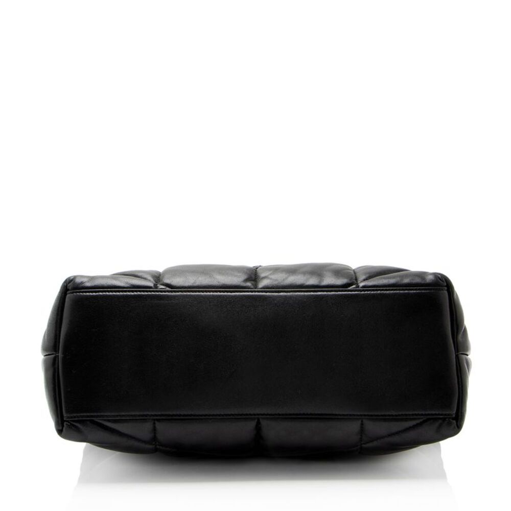 Saint Laurent Lambskin Monogram Puffer LouLou Medium Shoulder Bag - Picture 4 of 12